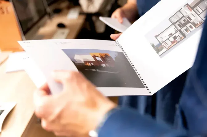 Concept Design Report showing 3D perspectives and 3D sections